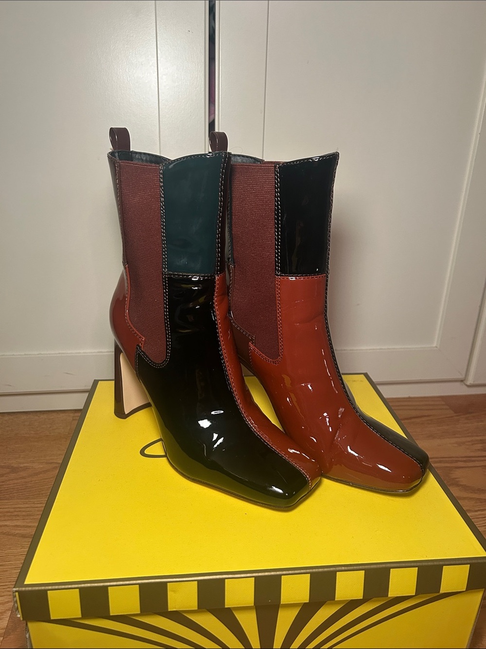 Circus by Sam Edelman Elle Ankle Boots in Black Ginger